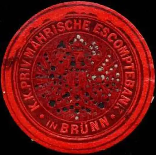 K.K. Priv. MÃ¤hrische Escomptebank in BrÃ¼nn