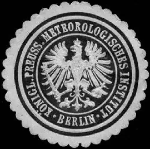 KÃ¶nigl. Preuss. Meteorologisches Institut Berlin