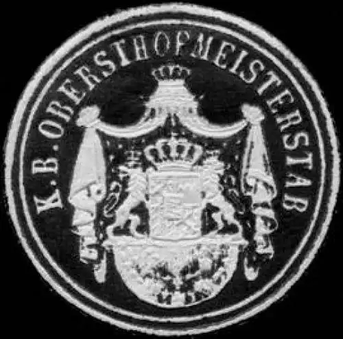 K.Bayer. Oberststallmeisterstab