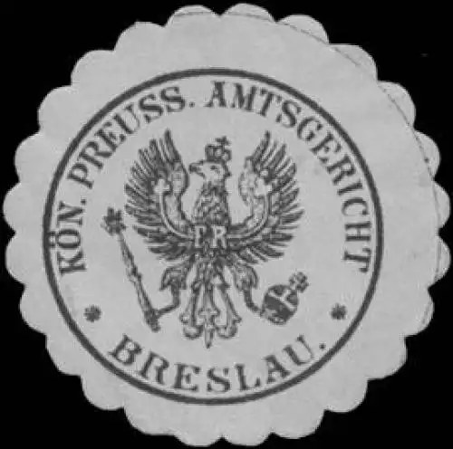 KÃ¶n. Preuss. Amtsgericht Breslau