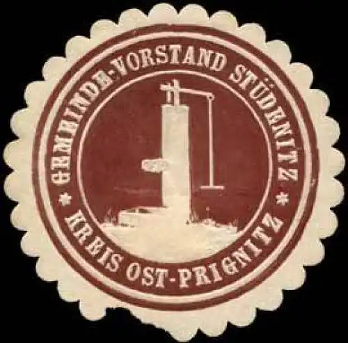 Gemeinde-Vorstand Stüdenitz - Kreis Ost-Prignitz