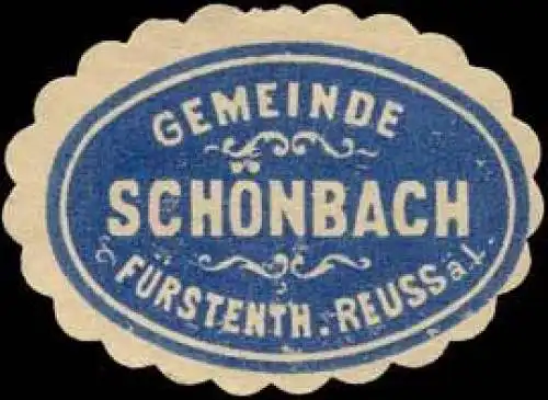 Gemeinde SchÃ¶nbach FÃ¼rstenth. Reuss Ã¤. L