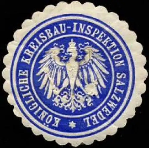 KÃ¶nigliche Kreisbau-Inspektion Salzwedel