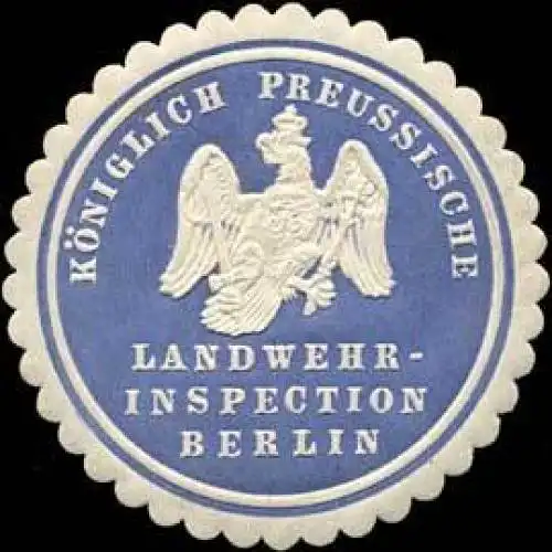 KÃ¶niglich Preussische Landwehr-Inspection Berlin