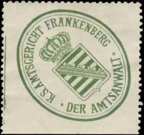 K.S. Amtsgericht Frankenberg der Amtsanwalt