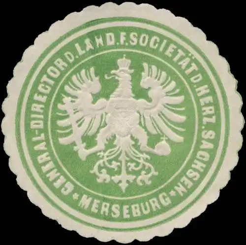 General-Director der Land-FeuersocietÃ¤t des Herz. Sachsen
