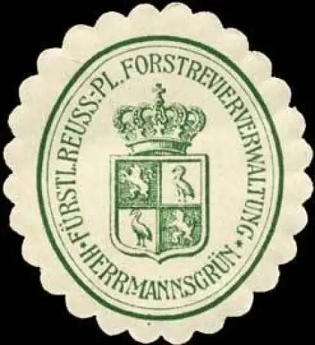 FÃ¼rstl. Reuss-Pl. Forstrevierverwaltung HerrmannsgrÃ¼n