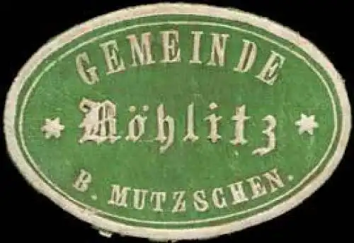 Gemeinde MÃ¶hlitz bei Mutzschen