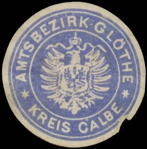 Amtsbezirk GlÃ¶the Kreis Calbe
