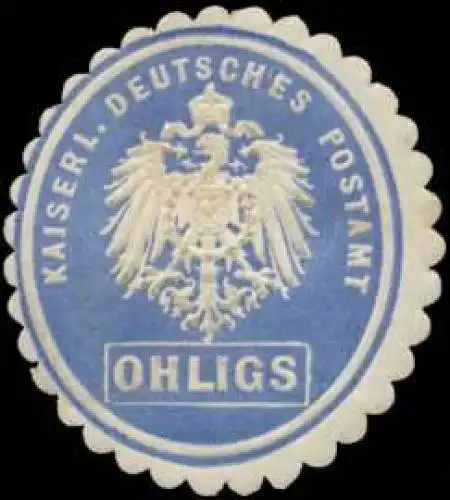K. Deutsches Postamt Ohligs