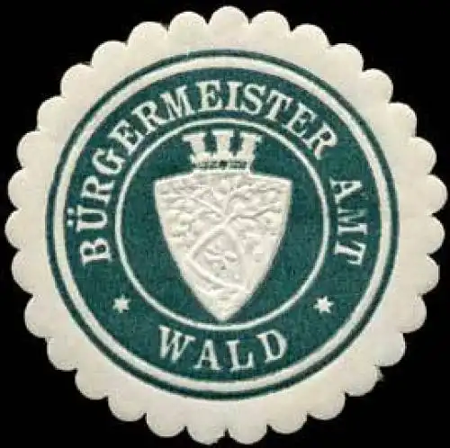 Bürgermeister Amt Wald