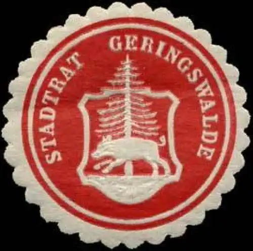 Stadtrat Geringswalde (schwein)