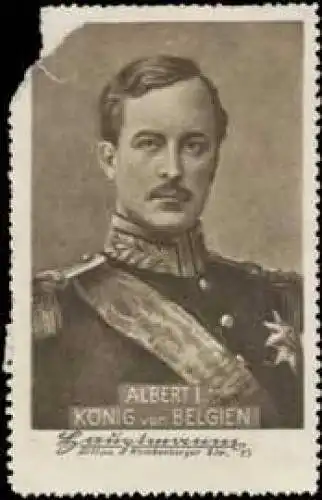 Albert I. KÃ¶nig von Belgien