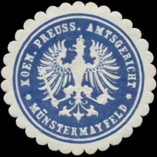 K.Pr. Amtsgericht MÃ¼nstermayerfeld