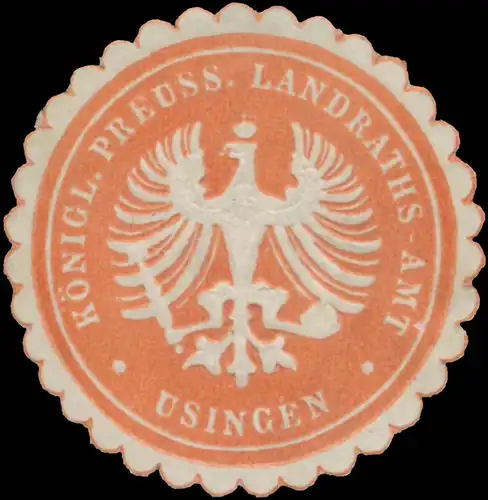 K.Pr. Landrathsamt Usingen