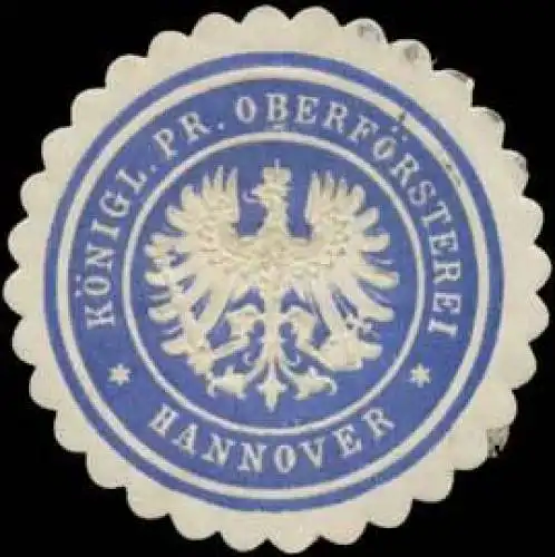 KÃ¶nigl. Pr. OberfÃ¶rsterei Hannover