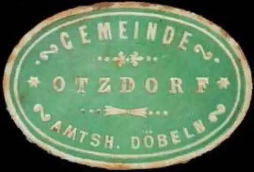 Gemeinde Otzdorf Amtsh. DÃ¶beln