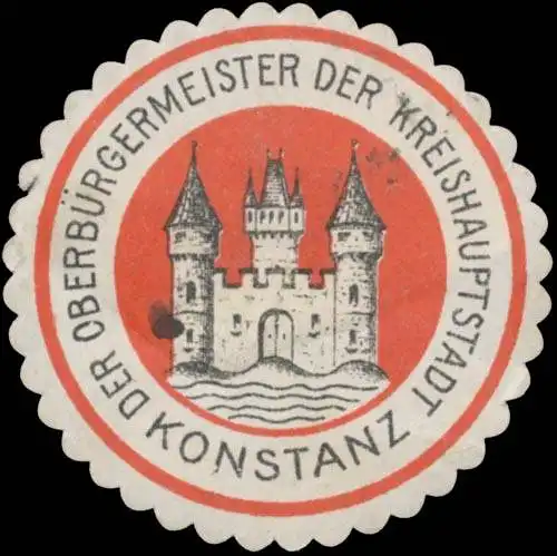 Der OberbÃ¼rgermeister der Kreishauptstadt Konstanz