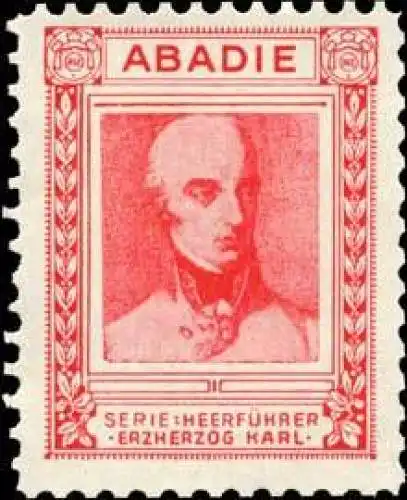 Erzherzog Karl Ludwig Johann von Ãsterreich 1771-1847