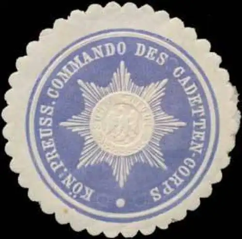 K.Pr. Commando des Kadettenkorps