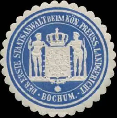 Staatsanwaltschaft b.d. K.Pr. Landgericht Bochum