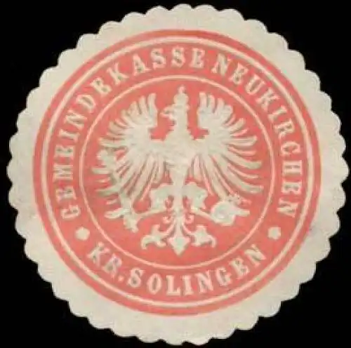 Gemeindekasse Neukirchen Kreis Solingen