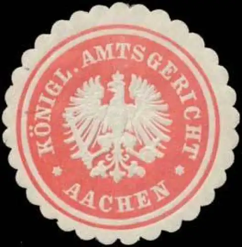 KÃ¶nigl. Amtsgericht Aachen