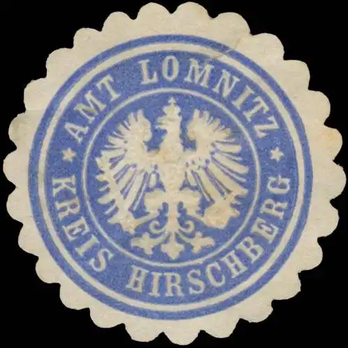 Amt Lomnitz Kreis Hirschberg/Schlesien