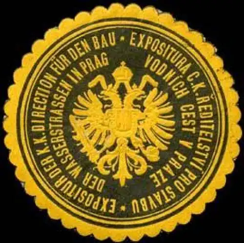 Expositur der K.K. Direction fÃ¼r den Bau der Wasserstrassen in Prag