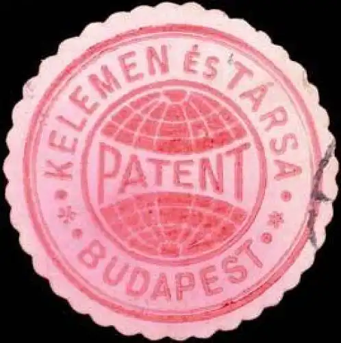 Kelemen es Tarsa Patent - Budapest