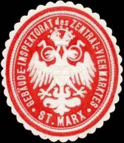 Gebäude-Inspektorat des Zentral-Viehmarktes St. Marx