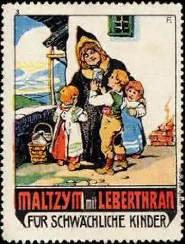 Maltzym mit Lebertran fÃ¼r Kinder