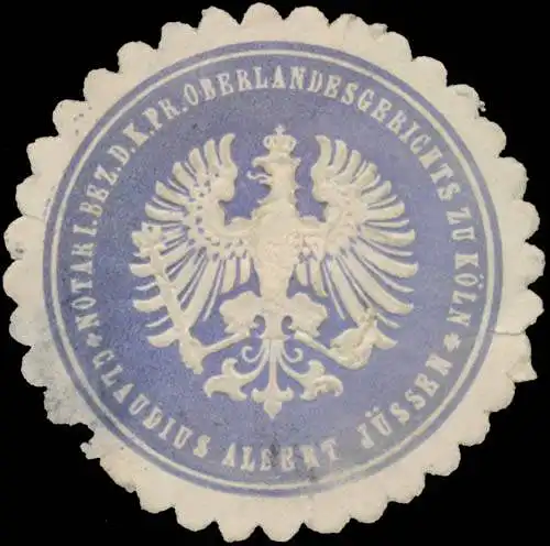 Albert Jüssen Notar in Köln