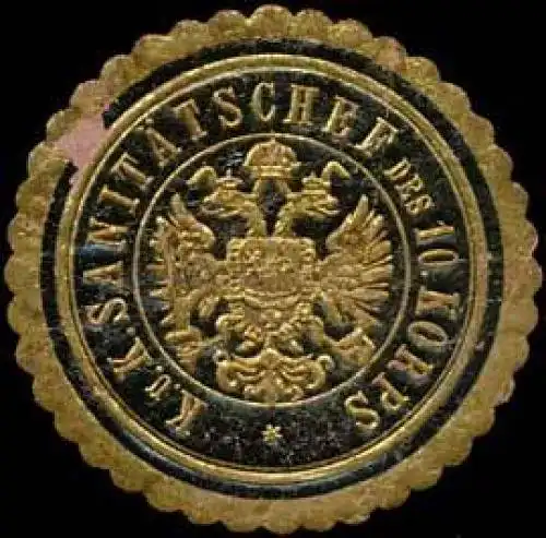 K.u.K. SanitÃ¤tschef des 10. Korps