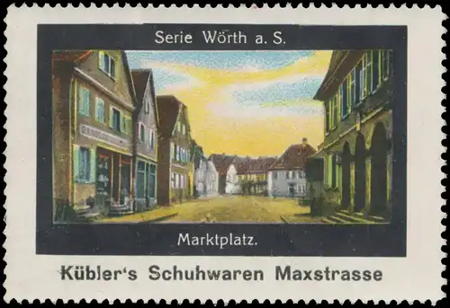 Marktplatz WÃ¶rth a. S