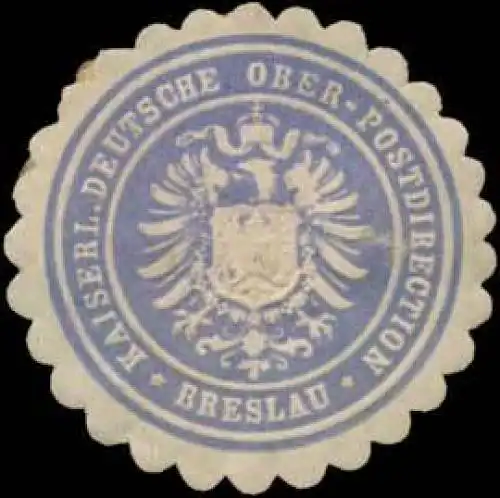 K. Deutsche Ober-Postdirection Breslau