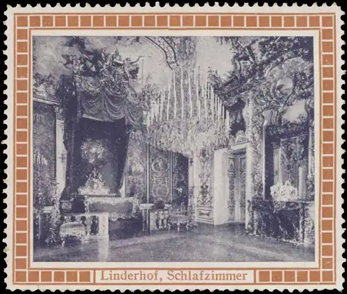 Schloss Linderhof Schlafzimmer