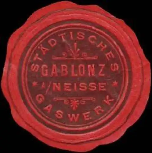 StÃ¤dtisches Gaswerk Gablonz/Neisse