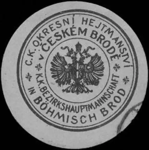 K.K. Bezirkshauptmannschaft in BÃ¶hmisch Brod