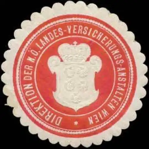 Direktion der Nieder-Ãsterr. Landes-Versicherungs-Anstalten Wien