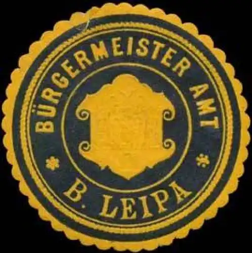 BÃ¼rgermeister Amt BÃ¶hmisch Leipa