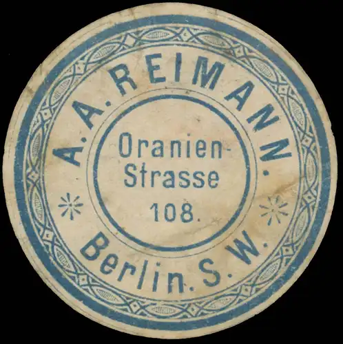 A. A. Reimann