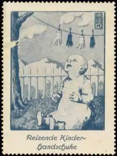 Reizende Kinder-Handschuhe