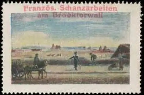 FranzÃ¶sische Schanzarbeiten am Brooktorwall