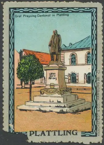 Graf Preysing Denkmal in Plattling