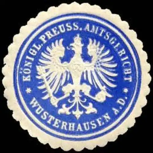 KÃ¶niglich Preussisches Amtsgericht - Wusterhausen an der Dosse