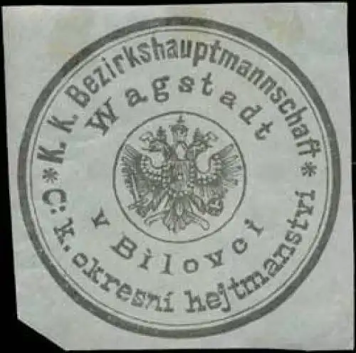 K.K. Bezirkshauptmannschaft Wagstadt