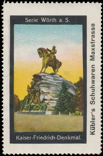 Kaiser-Friedrich Denkmal in WÃ¶rth a. S