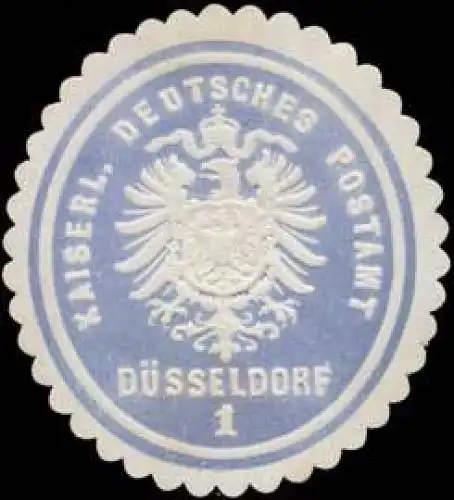 Kaiserl. Deutsches Postamt DÃ¼sseldorf 1