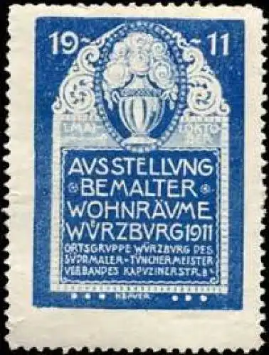 Ausstellung bemalter WohnrÃ¤ume